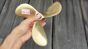 Tipe SWAN 175/180 Baling-Baling Perahu Kuningan Merk FERLITA