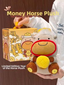 WANYIJU | Lucky Horse Year Plush Toy New Year Gift Birthday Doll