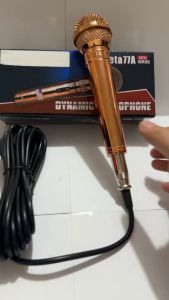 New Shure Dynamic Karaoke Microphone UNI-DIRECTIONAL Excellent Reproduction Of Voice And Music Professional BETA-77A