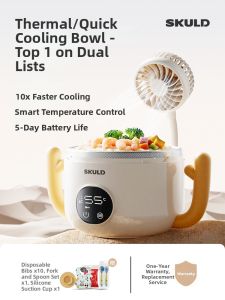 SKULD | Dual-temperature Smart Baby Feeding Bowl