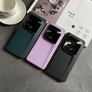 Simple Business Creative Electroplated Lychee Skin Texture Magic6 pro Phone Case Full Lens Protection for Men And Women