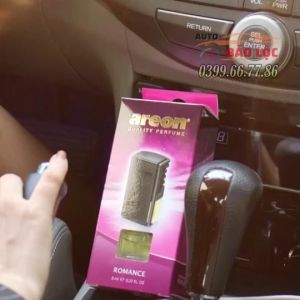 Nước hoa ô tô nhập khẩu hãng AREON kẹp cửa gió điều hòa (nhiều mùi) thiết kế nhỏ gọn sử dụng tiện lợi
