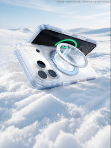 Divi | Ice Ring Cooling Ultra-Thin Drop-Resistant Magnetic Clear Protective Case Stand