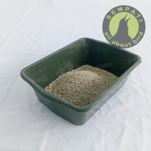 SEMPATI Baskom Pasir Kucing Ukuran Besar Large Size Tempat Poop Pup Hewan Bak Pasir Plastik Tebal Tempat Kotoran Anjing Anabul Kitten Cat Litter Box