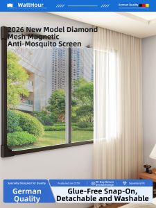 Watthour | Self-installable Mosquito-Proof Invisible Cuttable Screen Window