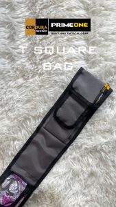 Primeone T square Bag with canister pocket Butterfly printed for engineering and architecture
