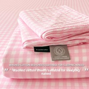 KAMONI | Children Students A Class Washed Cotton Bedding Set 3 Pieces