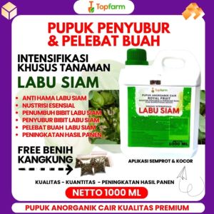 Pupuk Topfarm untuk Labu Siam: Meningkatkan Hasil Panen & Kualitas