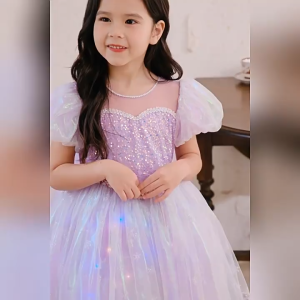 [HÀNG LOẠI 1] Váy công chúa đi tiệc lộng lẫy cho bé gái 11-32kg Váy sinh nhật bé gái