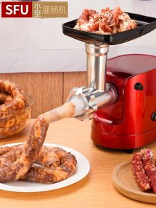 SFU Home Use Sausage Maker Automatic Electric Manual Multifunctional Small Meat Grinder Larder Machine Kitchen Appliance