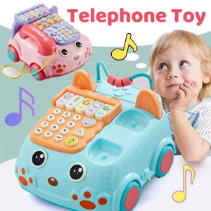 Children Telephone Learning Machine Multi-purpose Music Toy Infant Early Learning Toy Kids Education