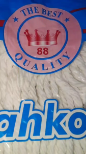 Refill Pel Benang Katun Mahkota/Refill pel lantai benang warna/kepala pel benang katun