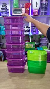 CALISTA TOPLES PLASTIK CALISTA MELATI SET ISI 10PCS FOOD CONTAINER PREP KULKAS SET TEMPAT PENYIMPANAN MAKANAN BUAH SAYUR DI KULKAS SET