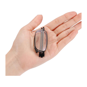 Anti-blue Light Reading Glasses for Men Portable Foldable Smart High Definition Relief Fatigue Prescription Eyeglasses