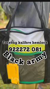 Tote Bag Kalibre Hemlock 02 tas 922272081 tas pria tas wanita totebag