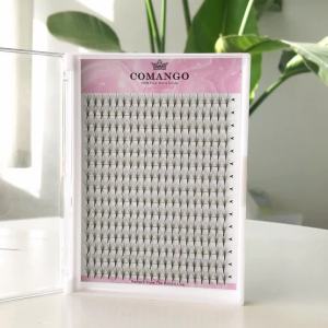 High-retention 7D Premade Fans Wispy Spike Lash Eyelash Extension C/D Soft Natural Pointy Base Faux Mink Individual Lash Makeup