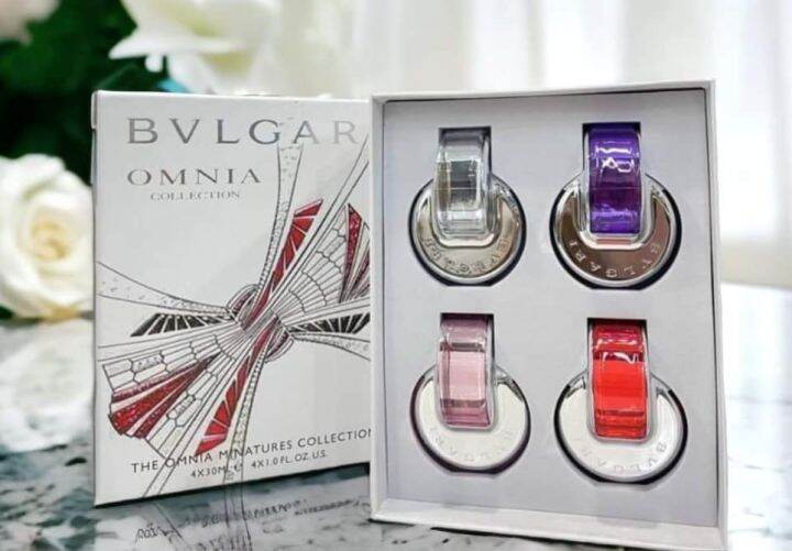 Bvlgari OMNIA COLLECTION 4 in 1 perfume set | Lazada PH