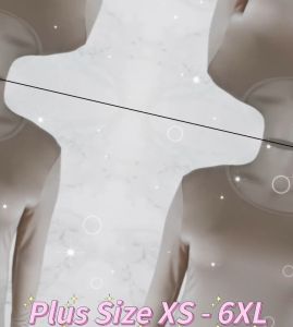 MBS Celina Muslimah Baju Inner Long Sleeve Biggest Plus Size XS - 6XL/XXXXXXLFull Set (Z001)