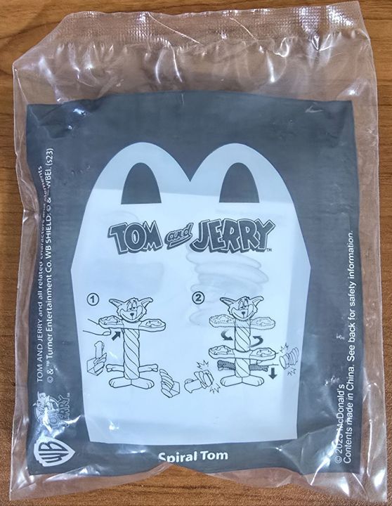Mcdonalds Happy Meal Tom Jerry Spiral Tom Lazada