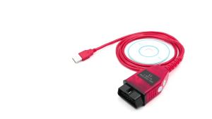 VAG KKL 409.1 FTDI FT232RL Real 9241A Chip OBD2 Car Diagnostic Tools Interface Cable for VW/Audi/Skoda/Seat OBD 2 Scanner Tool