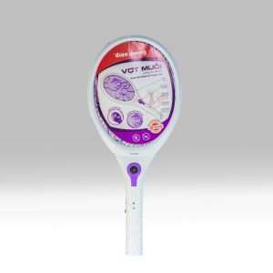 Vợt muỗi cao cấp Điện Quang ĐQ EMR02 WR (Trắng-Đỏ)