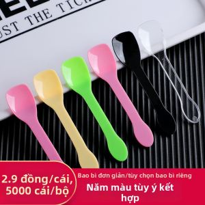 Muỗng Phân Portion Trong Suốt Dùng Một Lần Dễ Thương