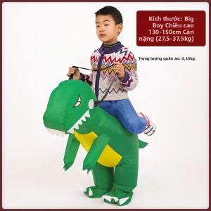 Bộ Đồ Hóa Trang Khủng Long Bơm Hơi Cho Trẻ Em Và Người Lớn - Trang Phục Cosplay Khủng Long Bộ Đồ Cưỡi Ngựa Vui Nhộn Cho Các Bữa Tiệc Halloween Purim
