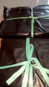 HDPE trash bag/ kantong sampah kiloan tebal murah meriah promo 1 kg 1/2 kg 200 gram
