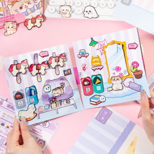 No-cutting DIY Educational Book Toy