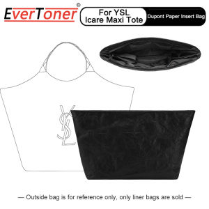 EverToner Purse Insert Organizer For Icare Maxi Tote Bag Saint Liner Bag Laurent Storage And Organization Bag In The Bag