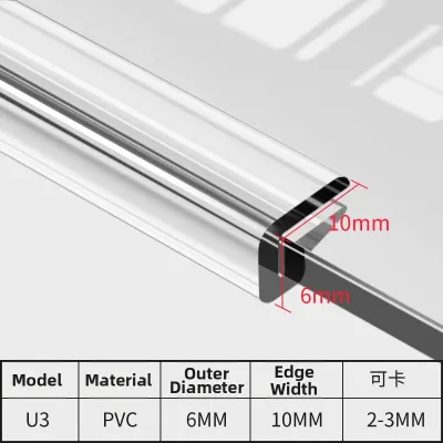 ZUNYI | Clear U-shaped Bumper Guard Table Edge Protector