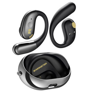 Monster Open Ear AC360 Air Conduction Headphone Bluetooth 5.4 Ture Wireless Earphones 360° Stereo OWS Wireless Sports Headset
