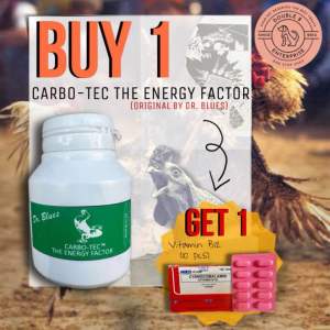 Dr. Blues Carbotec Capsule (For conditioning) Free 10 pcs B12