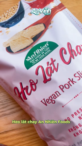 Heo Lát Chay An Nhiên 150g Thực Phẩm Chay Dinh Dưỡng Thuần Chay Healthy Đồ Ăn Chay Thực dưỡng