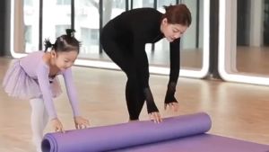 【Hania】Yoga Foam of Soft High-elasticity Exercise Tpe Mat