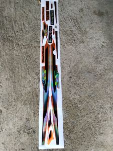STRIPING STIKER LIS FIZ R SS TWO SILVER 03 HOLOGRAM