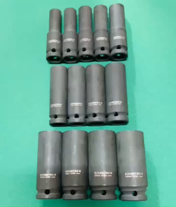 KHẨU - TUÝP dài đầu 1/2 inch dùng cho máy vặn. Hàng KOURITSU (Nhật Bản) thép Cr-Mo siêu cứng siêu bền [chính hãng]