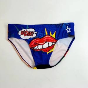 Quần Bơi Nam Màu Trắng Gợi Cảm Mùa Hè Thể Thao Đi Biển Chất Liệu Polyester Và Elastane Đồ Bơi Lướt Sóng Thời Trang.