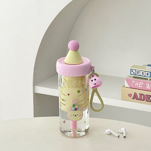 Cốc Nhựa Tritan Dung Tích Lớn Chống Nhiệt Cao Cấp Cho Nữ Cốc Đựng Nước Có Ống Hút Dễ Thương Cốc Đựng Thức Ăn an Toàn Cho Mùa Hè