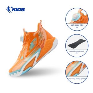 Qiaodan | Giày Bóng Rổ Trẻ Em Chuyên Nghiệp Hấp thụ Sốc