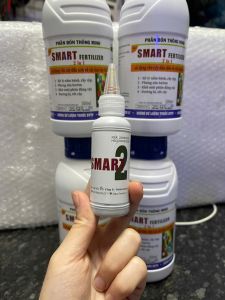 ( Combo 4 chai Smart tặng 1 chai smart 2) Phân Bón Smart Fertilizer Chuyên Cây Dâu Tằm Không Cần Cách Ly Chai 500ml Trị Sạch Bạc Thau Nấm Hồng Rệp Sáp Muội