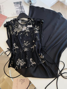 PAIBOLI | French Elegant Sleeveless Dress Two-piece Suit