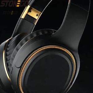 Wireless Foldable Over-Ear Bluetooth Headphones Sports Wired Option Breathing Light PC Gaming Music