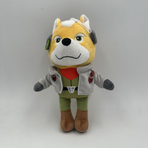 Bandai | Star Fox Plush Fox Mccloud Plush 25cm Plush Krystal Star Fox Plush Star Fox Toy Star Fox Doll Birthday Gift Christmas Gift