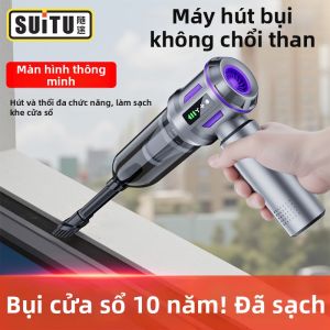 Máy Hút Bụi Cầm Tay Nhỏ Dùng Cho Cửa Sổ Và Nội Thất Ô Tô