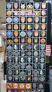 Perekat Velkro untuk Seragam: Emblem Patch BRIMOB & Aksesoris Taktis Polisi