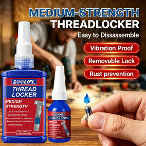 243 263 50ML 10ML Threadlocker Screw Glue Anaerobic Adhesive Anti-Loose Anti-Vibration for Metal Bolts Nuts Sealing Locking Glue