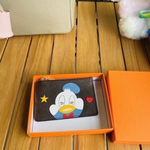 23 Small Card Holder Womens Exquisite High-End Small Driving License Holder Card Wallet Cute Corgi Rabbit Ultra-Thin Card Holder