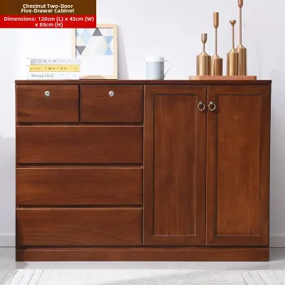 Simple Modern Solid Wood Drawer Chest