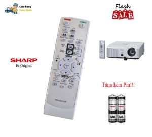 Remote Điều khiển máy chiếu Sharp GA837WJSA XG-J630XA J830XA M830XA- Hàng chính hãng mới 100% Tặng kèm Pin